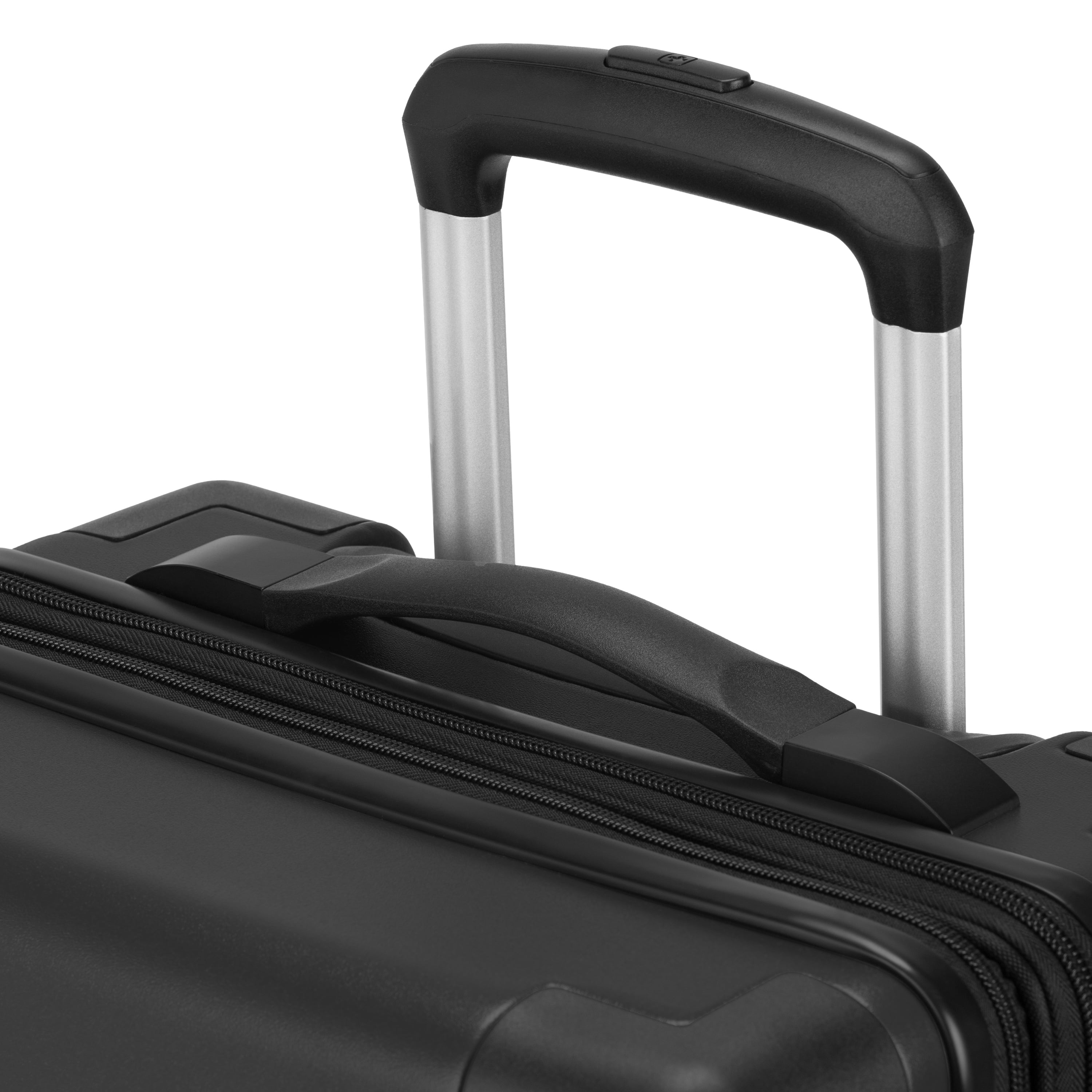 SWISSGEAR Edge Hardside Carry-On Spinner, Black