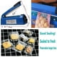 thumbnail image 4 of Sellador térmico de impulsos Sellador manual de bolsas Sellador térmico de 12 pulgadas Sellador de bolsas plásticas de impulso Bolsas de PE PP con mango de elemento de repuesto adicional JAMW Sencillez, 4 of 5