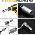 thumbnail image 4 of Universal Socket, 1/4"-3/4" (7mm to 19mm) Ratchet Universal Socket Set with Wrench Power Drill Adapter - Best Tool Present for Handyman Men Husband Fa, 4 of 5