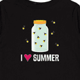 thumbnail image 4 of Inktastic I Love Summer Cute Fireflies Boys or Girls Long Sleeve Toddler T-Shirt, 4 of 5
