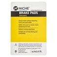 thumbnail image 2 of Niche Rear Right Brake Pad Set for Can-Am Traxter HD10 Organic UTV 519-KPA2358D, 2 of 5