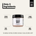 thumbnail image 4 of Naked Whey 1LB - All Natural Grass Fed Whey Protein Powder, Organic Chocolate, and Coconut Sugar - No GMO, No Soy, and Gluten Free, Aid Growth and Recovery - 12 Servings, 4 of 9