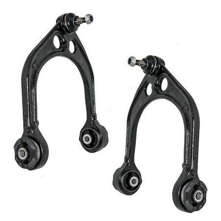 Metal Front Bushings (Pair Set Front Upper Control Arms with Bushings & Ball Joints Replacement for Chrysler Dodge 68045131AE)