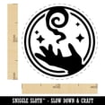 thumbnail image 2 of Mage Wizard Magic Spell Self-Inking Rubber Stamp Ink Stamper - Red Ink - Medium 1 Inch, 2 of 7