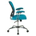 thumbnail image 4 of OSP Home Furnishings Juliana Task Chair with Blue Mesh Fabric Seat, 4 of 4