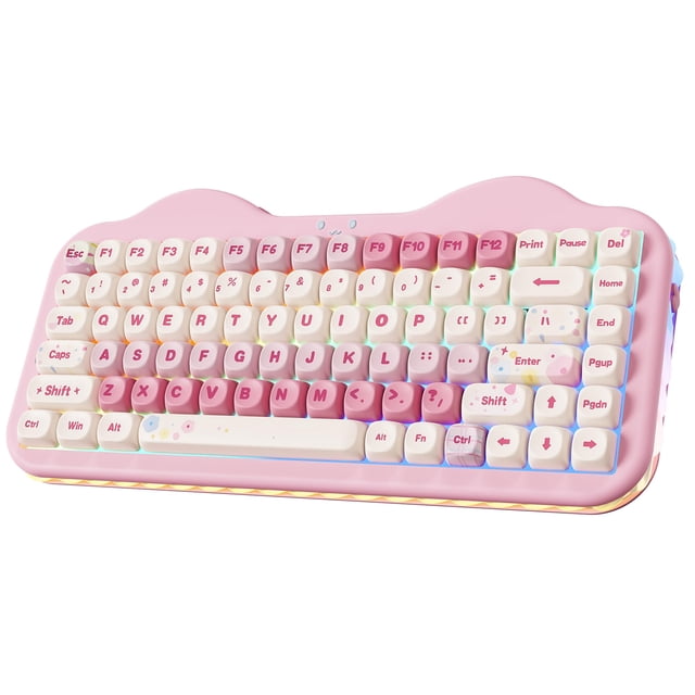 Teclado Mecánico Inalámbrico YUNZII C75 con Distribución 75% y RGB