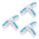 thumbnail image 5 of Paquete de 2-4 conectores de empalme 3x para cableado, conectores en forma de T, cable duradero 2 piezas, 5 of 8