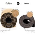 thumbnail image 5 of Cork Yoga Mat – Non-Slip Ultra-Premium Cork |   Thicker, Longer & Wider for  Comfort |    Natural Grip &  Friendly |   Optional Alignment Lines |   For Yoga, Bikram & Hot Yoga, 5 of 7
