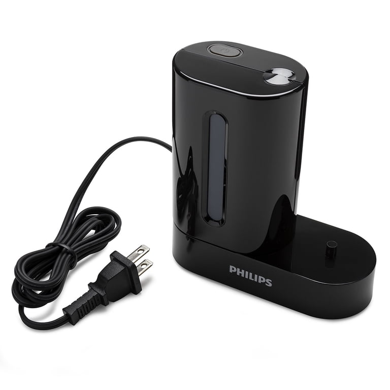 電動歯ブラシ Philips JET CLEAN PORTABLE 160ml Philips Sonicare UV Sanitizer (Black) - Walmart.com