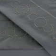 thumbnail image 3 of Renoir Fashion Embroidered Microfiber Deep Pocket 4-Piece Sheet Set, 3 of 4