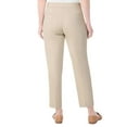 thumbnail image 3 of Hilary Radley Women's Crepe Pull-On Pant (US, Alpha, XX-Large, Regular, Regular, Beige), 3 of 7