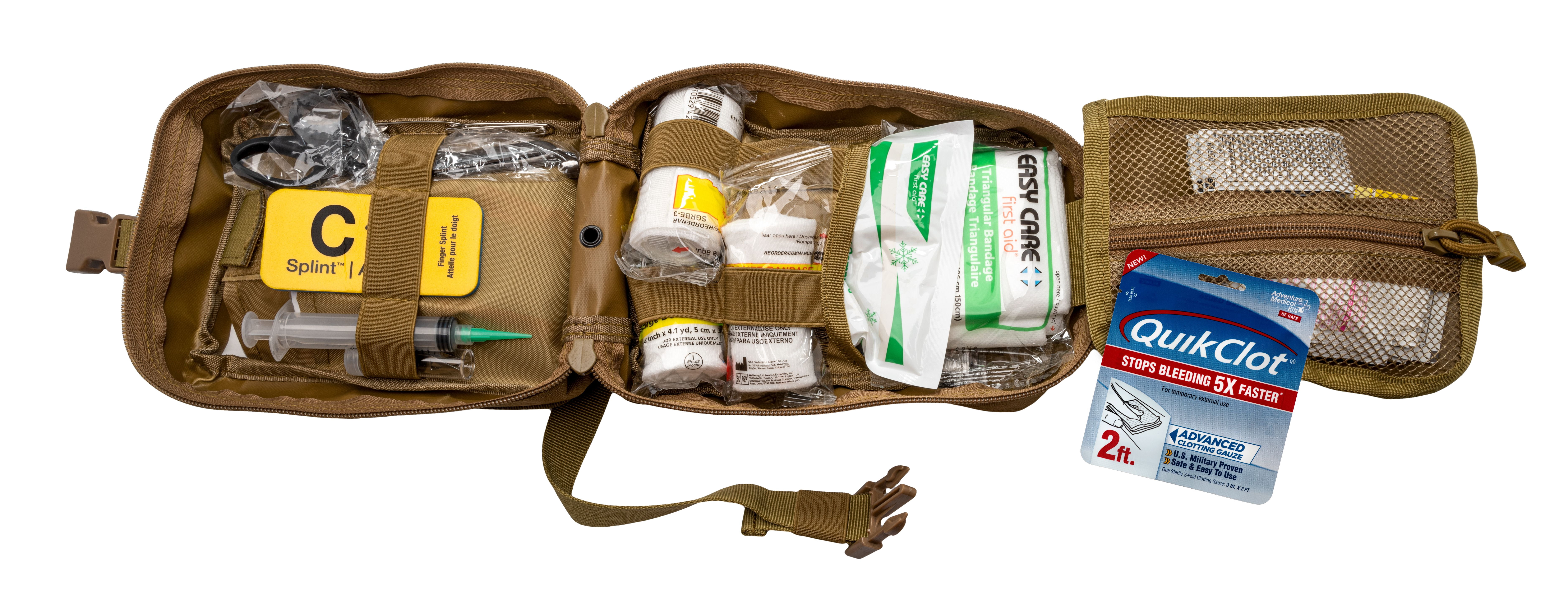 Adventure Medical MOLLE Bag Trauma Kit 2.0, Khaki Bag