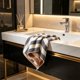 thumbnail image 4 of Striped Cottons Bath Towel Soft Absorbent Terrys Cloth Hand Towel For Bathroom Home Gym Use, 4 of 6