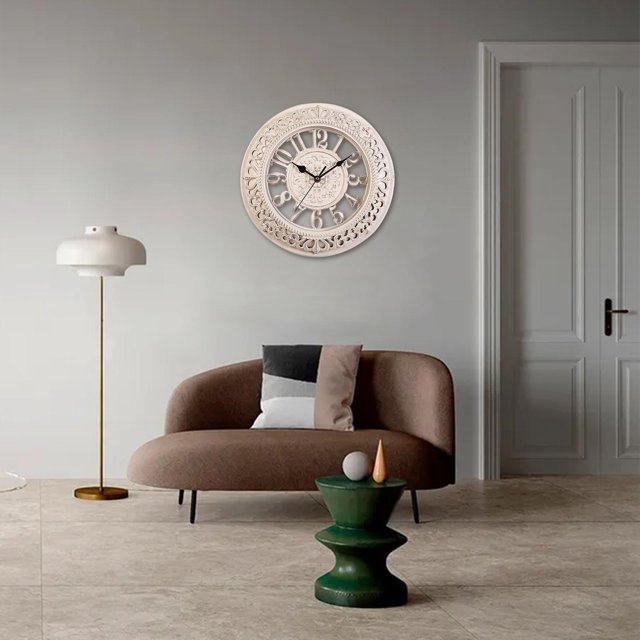 Relojes de pared circures Decoración de Cocina Interior Silencioso con pis mitorio Digital Sin tictac Colgante para jardín perfecl Reloj de pared