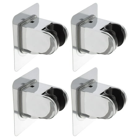 

Frcolor Shower Bracket Head Holder Hold Showerhead Sprinkler Holder Aluminum Base Wand Punch Free Hose Wall Mount Showering