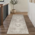 thumbnail image 5 of BERTHMEER 2'x6' Runner Rugs for Hallway Bathroom Bedroom Entryway Kitchen Dorm Non Slip Washable Beige Vintage Oriental Traditional Distressed Runner Rugs, 5 of 8