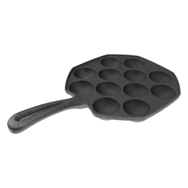 Moule Mokary à Induction Poêle à Takoyaki/Aebleskiver 14 Trous - Fonte Antiadhésive, Poignée Amovible Poêle Fonte Moule Mokary à Induction Poêle à Takoyaki/Aebleskiver 14 Trous - Fonte Antiadhésive, Poignée Amovible Poêle Fonte