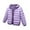 Purple#02, variant on AHTJRT Hooded Jackets for Kids Girls Boys Solid Color Full Zip Pockets Puffer Shacket Fall Winter Spring Long Sleeve Windproof Puffy Coats Gray#02 6-7 Years