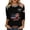 BlackA&24#0507F, variant on S-5XL 1776-2026 250 Anniversary USA Shirt Women 3/4 Sleeve Flag Print Womens 4th of July Tops Independence Day Celebration Freedom Patriotic Women's Tunic Top