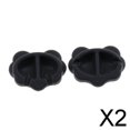 thumbnail image 1 of BELOVING 2x2 Pieces Chinese Erhu Noise Reducer Pads Sound Pads Gray, 1 of 10
