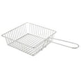 thumbnail image 1 of Cesta de Malla para Patatas Fritas, Cesta para Patatas Fritas con Asa, Cesta para Freidora, Cesta para Freír de Acero Inoxidable para Patatas Fritas C 15cm x 15cm x 45cm, 1 of 8