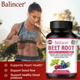 thumbnail image 5 of Balincer Beet Root Supplement, 120 Capsules, Supports Circulatory & Heart Health, High Potency, 5 of 8