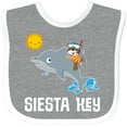 thumbnail image 3 of Inktastic Siesta Key Florida Vacation Boys or Girls Baby Bib, 3 of 4