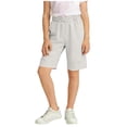 thumbnail image 2 of DxhmoneyHX Girls Elastic High Waist Sweat Shorts Summer Basic Baggy Wide Leg Shorts Gym Workout Shorts 4-16Y, 2 of 7