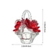thumbnail image 3 of Adorno de cristal de vidrio, decoración de Halloween, cristales de San Valentín, cesta de rosas, adorno para coche, decoración del hogar, regalo de cumpleaños de San Valentín, decoración del hogar, re, 3 of 9