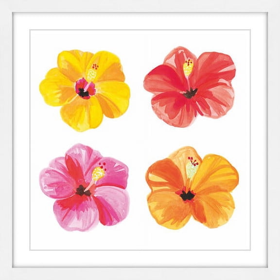 Marmont Hill "Hibiscus" by Molly Rosner Framed Painting Print