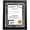 Black Frame 8.5x11, variant on CreativePF- 8.5x11inch Professional Black Business License Certificate Frame Includes Easel Back with Wall Hanger