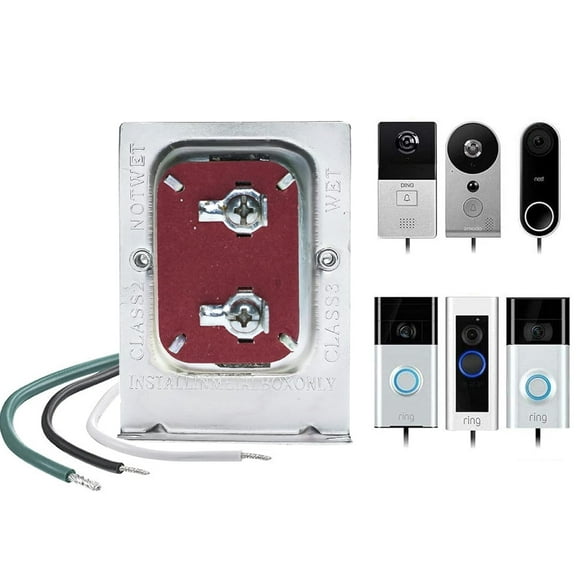 Transformer, 16V, 30VA Comptible with Ring Pro,Nest Hello