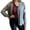 Gray, variant on Women's V Neck Knit Varsity Cardigan Sweater Letterman Lightweight (Small Red)