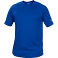 thumbnail image 1 of Camisa Rawlings, cuello redondo, técnica, manga corta, para hombre, azul real, 1 of 1