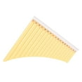 thumbnail image 2 of Pipas Panpipe C Key 18 Tubos Resina Tradicional con Bolsa de Transporte Shamjiam Zampoña, 2 of 8