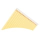 thumbnail image 2 of Pipas Panpipe C Key 18 Tubos Resina Tradicional con Bolsa de Transporte Shamjiam Zampoña, 2 of 8