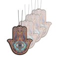 thumbnail image 1 of Ambientadores frescos para coche, bonitos y divertidos, paquete de 4 (Hamsa), 1 of 9