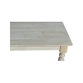 thumbnail image 4 of International Concepts Solid Wood Top Table - Turned Legs, 4 of 9