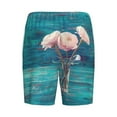 thumbnail image 5 of Fotbe Flowers in Glass Vase Pajama Shorts for Men, Men's Pajama Bottoms, Sleepwear,Short Pajama Pants-4X-Large, 5 of 9