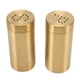 thumbnail image 4 of Spice 2pcs Gold Spice Jar de especias de acero inoxidable tornillo Óxido aprrobaje Shaker de condimento para sal de azúcar páprika, 4 of 7