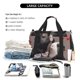 thumbnail image 5 of Easygdp Heart Guinea Pig Couple Bolsa de Gimnasio, Bolsa de Viaje Duffel, Bolsa de Fin de Semana con Compartimentos, Bolsa de Mano para Noche, 5 of 7