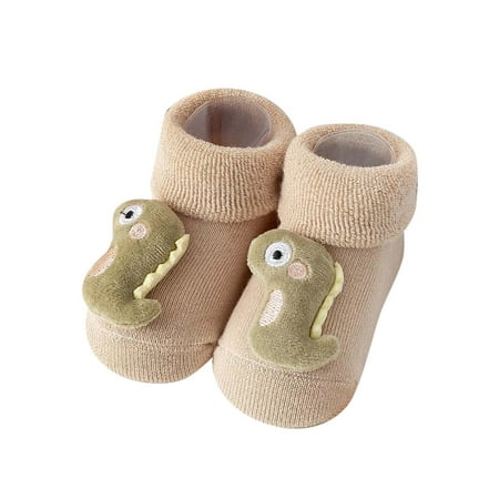 

Youmylove Autumn Winter Comfortable Baby Toddler Shoes Cute Cartoon Dinosaur Children Cotton Warm Breathable Non-Slip Floor Sneakers Baby Footwear