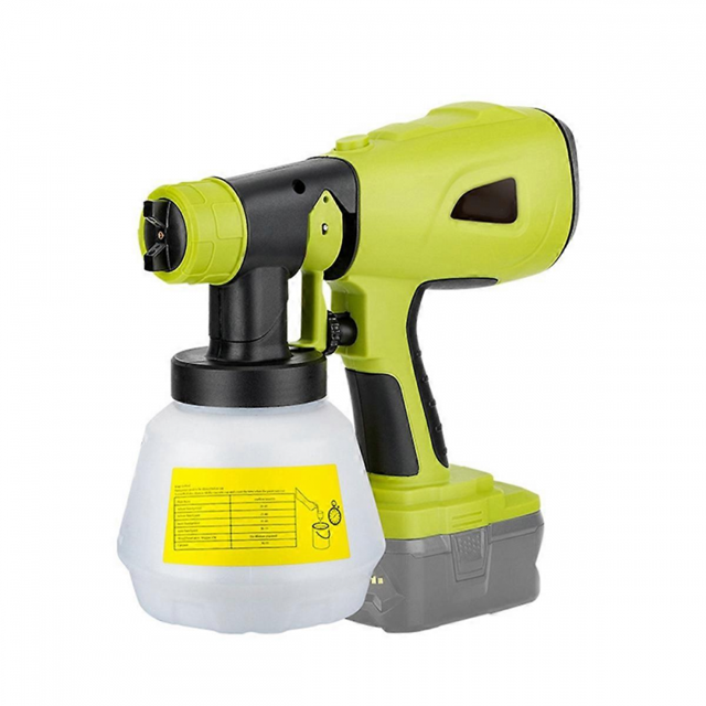Cordless Paint Sprayer Compatible with Ryobi Li Ion Battery Electric Handheld Paint Spray Compatible with Furniture DIY Work
