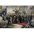 thumbnail image 2 of Simpson, William 24x17 White Modern Wood Framed Museum Art Print Titled - The visit of her majesty Queen Victoria to the Arctic ship Resolute, 2 of 4