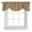 Yellow, variant on Tie Up Valances for Windows, Dark Blue Adjustable Valance Curtains Window Treatment for Living Room/Bedroom, Retro Farmhouse Plants Wall Lines Texture Rod Pocket Kitchen Curtains & Drapes 60x18 Inch
