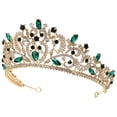 thumbnail image 4 of Shisuyan Bridal Rhinestone Tiara for Girl Wedding Crown Rhinestone Bride Tiara Headband, 4 of 8