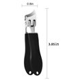 thumbnail image 2 of Wide Jaw Opening Anti-Splash Slanted Nail Clipper, Acssart Curved Nail Clippers, 2 of 4