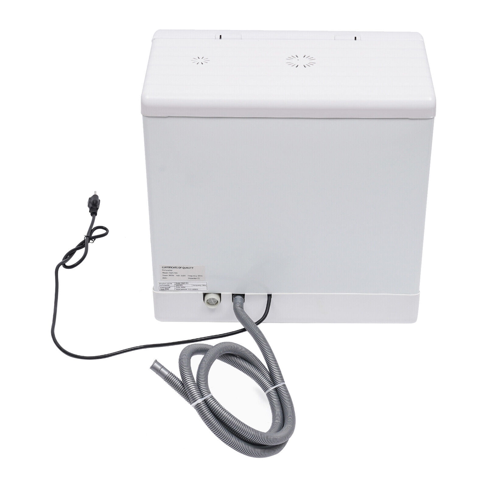 Countertop Dishwasher, Portable Countertop Dishwasher, Mini Dishwasher for Small Households, Apartments, Boats, and Campers/ RVS with Limited Space