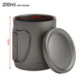 thumbnail image 2 of Double Wall Titanium Water Cup Coffee Tea Mug with Lid for Home Outdoor Camping, 2 of 9
