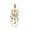 Aureate, variant on Iron Mini Christmas Tree Artificial Tree Crafts Tabletop Art with Bell Ornament for Indoor Living Room Bedroom Office Decor Aureate